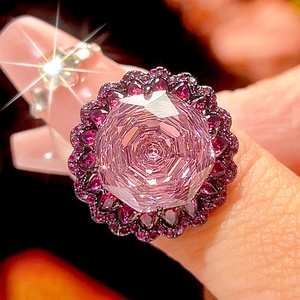 Trendy Eco-friendly Copper Tarnish Free Jewelry <b>Sets</b> 14-10mm Dried Rose Cubic Zirconia Black Gold Plated Durable Jewelry <b>Set</b> - Product Image 4