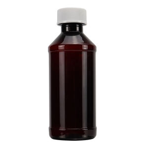 3.3oz 4oz 8oz 16oz Ambre PET <span class=keywords><strong>Sirop</strong></span> contre la toux Bouteille Wockhardt Quagen Tris Pai Akorn avec bouchon résistant aux enfants - Product Image 1