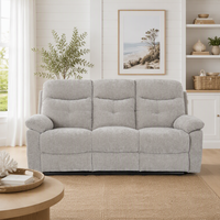 Ensemble de canapés inclinables manuels 3 places (3+2+1) – Mobilier de salon – Vente directe usine – OEM personnalisable – Vente en gros
