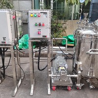 Cuve de mélange antidéflagrante en acier inoxydable 100L 200L 500L 1000L pour le mélange cosmétique