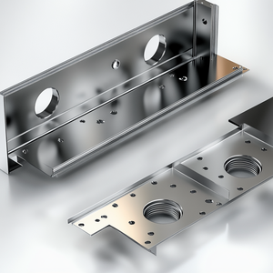 Custom Precision Metal Fabrication Sheet Aluminum Stainless Stamping <b>Kit</b> Service Manufacturer - Product Image 2