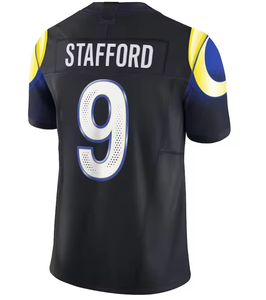 Qualité supérieure, cousu sur mesure, personnalisable # 12 NACUA # 9 STAFFORD # 17 ADAMS # 99 DONALD Maillot de football américain - Product Image 2