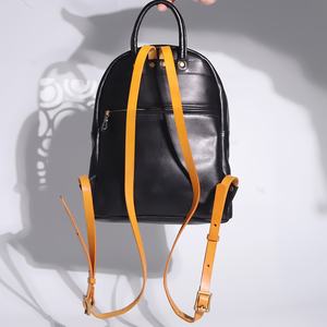 กระเป๋าเป้สะพายหลังผู้หญิงสไตล์เกาหลีย้อนยุคความจุขนาดใหญ่มีซิปสำหรับคุณแม่เด็กทารกนอกสถานที่ซับในด้วยผ้าฝ้าย - Product Image 2