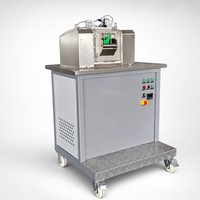 Machine de granulation de plastique de laboratoire, broyeur à deux rouleaux, variateur de fréquence (VFD), mélangeur de composés, granulation, rapport réglable, CE ISO