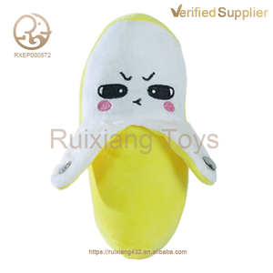 Jouets en peluche pour bébé, piano musical éducatif, fruits, coton PP, broderie, super doux, corps inductif, musique rythmique, banane - Product Image 3
