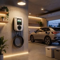 Wattzing-22kw, Estaciones de Carga para Vehículos Eléctricos Portátiles de 7kW y 22kW, Personalizables, de Montaje en Pared, Cargador para Vehículos de Nueva Energía, Chademo CCS