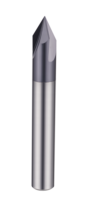 Fraise à chanfreiner 90/60/120 degrés, fraises de centrage à 3 dents en carbure, point fixe, personnalisable OEM/ODM