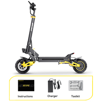 Trottinette électrique pliable IENYRID en stock UE/UK, pneus tout-terrain, double moteur, haute vitesse, longue autonomie, trottinette électrique pliable pour adultes