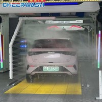 Plan de conception du système de lavage de voitures entièrement automatisé sans contact à 360 degrés