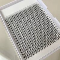 Plateau XXL 0.05 0.07 0.10mm 20 Lignes Volume Russe 2D 3D 6D 8D 10D Éventails de Cils Préfabriqués Noir Mat PBT Vente en Gros