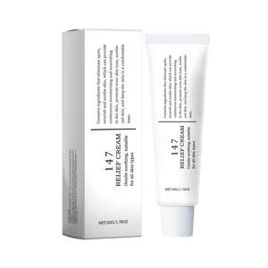 Crema Humectante, Reparadora y Calmante Gentle 147, Reduce el Enrojecimiento, Repara la Barrera Cutánea, para Piel Sensible, Cuidado Nocturno, 50g - Product Image 1