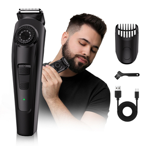 USB sạc râu tông đơ mới điện tóc Clipper cơ thể tóc tông đơ mô hình hiển thị kỹ thuật số máy cạo râu điện - Product Image 1
