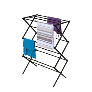 Wholesale Multifunctional <b>Clothes</b> Display <b>Rack</b> Foldable Vertical Drying <b>Rack</b> <b>Clothes</b> MetalThree-tier <b>Clothes</b> Dryer <b>Rack</b> - Product Image 1