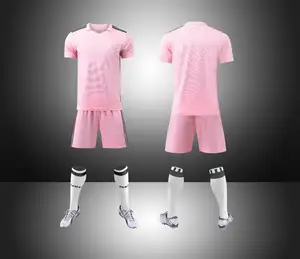 HLN kostenloser Druck Logo Fußball-Team-Bekleidung günstig individuelles Sporttrikot neues Modell neuestes Fußballtrikot Designs Fußball-Anzug