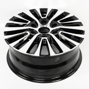 Jantes Flow Forming <span class=keywords><strong>16</strong></span>-17 <span class=keywords><strong>pouces</strong></span> 6x130 noires avec face usinée pour Hiace Crown Camry RAV4 Corolla - Product Image 3