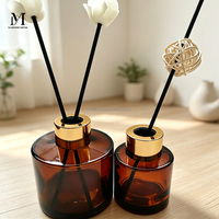 Bouteille diffuseur de parfum en verre Abmer, esthétique, vide, pour huiles parfumées