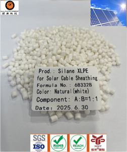 Rongfeng nhà máy nguyên liệu nhựa silane xlpe xlpo viên cho cáp năng lượng mặt trời PV1-F vỏ bọc vật liệu sửa đổi IEC60332-1 - Product Image 2