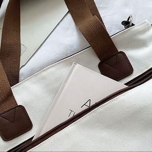DLBZ - Bolso Bandolera de Lona con Cierre de Cremallera y Cordón, Ecológico y Personalizado para Mujer, con Bolsillo Interior, Reciclable y Reutilizable - Product Image 6