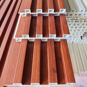 Wpc Panneau mural intérieur Décoration de garniture extérieure Grille de fond Shandong - Product Image 1