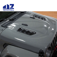 Usine en gros 4x4 pièces tout-terrain Mopar Rubicon 10e anniversaire capot moteur pour 2018 + Wrangler JL Gladiator JT