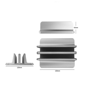 Venta caliente computadora titular de aluminio compacto puede almacenar notebook tablet portátil adecuado para Macbook - Product Image 1