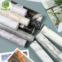 Rouleau de papier peint autoadhésif en PVC de 45cm de largeur autocollant et papier de contact adhésif pour décoration murale