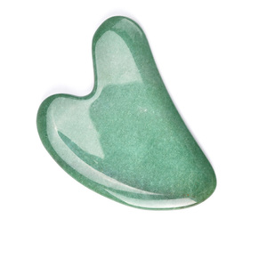 ¡En stock! Proveedor <span class=keywords><strong>China</strong></span> de encargo verde Aventurina jade rodillo gua sha raspado masaje conjunto de herramientas - Product Image 4