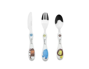 Poignée en plastique <span class=keywords><strong>Couverts</strong></span> Pour Enfants de Bande <span class=keywords><strong>Dessin</strong></span>ée qui Respecte L'environnement Coloré Enfants Ensemble de <span class=keywords><strong>Couverts</strong></span> - Product Image 5