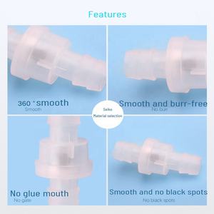 صمام فحص الخرطوم الجزئي البلاستيكي بسعر الجملة ، صمامات اتجاه واحد ، منع ارتجاعي ، صمام أوزون مقاوم للزيت ، صمام إيقاف الماء - Product Image 5