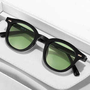 2023年 ブランド ファッション メンズ 偏光 ティアドロップ カスタム ロゴ サングラス レディース アウトドア ドライビング サングラス - Product Image 1