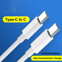 Câble USB C vers USB Type C Zowie ACU-331Pure en cuivre 60W, chargeur rapide 5A PD, cordon USB-C pour Xiaomi, Samsung, Macbook, Ipad, Airpod