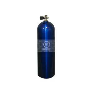 For sale aluminum lightweight high pressure scuba oem customized aluminium scuba oxygen high 12l 200bar scuba diving tank