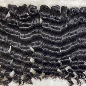 Paquets de cheveux vierges cambodgiens de vague naturelle brute cuticule non traitée alignée double tirée d'un vendeur de confiance - Product Image 1