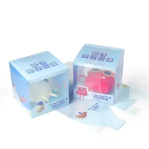 中国制造商花式印刷塑料盒零售玩具柜台展示儿童毛绒玩具盒包装