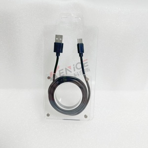 Bán buôn tùy chỉnh Acrylic điện thoại di động Phụ Kiện hiển thị đứng Wall Mount Acrylic hiển thị chủ cho USB sạc cáp - Product Image 5