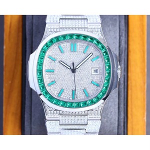 Reloj Automático Multifunción de Lujo con Diseño de Marca de Lujo, Esfera con Incrustaciones de Diamantes, Fecha y Cronómetro, para Hombre y Mujer, Envío Directo - Product Image 1