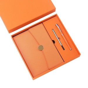 Customized Logo A5 <b>Notebook</b> Metal <b>Pen</b> Embossed Printing Custom Colors 100% Polyester Fabric Summer Enterprise Business Gift <b>Set</b> - Product Image 4