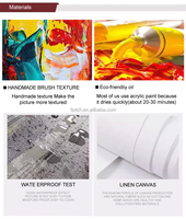 Peinture à l'huile moderne sur verre de vin, peinte à la main, art original, décoration murale vin rouge, art de cuisine, vente en gros pour commandes en gros
