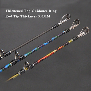 Pesca de agua dulce Spinning Casting Pole Baitcasting 1,8 m 2,1 m 2,4 m 2,7 m 3,0 M Fibra de carbono Pesca <span class=keywords><strong>Snakehead</strong></span> Rod para <span class=keywords><strong>Snakehead</strong></span> - Product Image 3