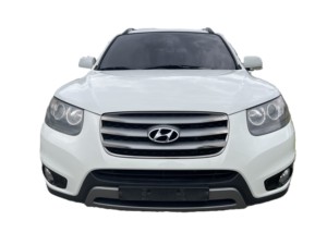 2012 para Santa Fe, SUV diésel turbo con volante a la izquierda, exportación de coches usados de Corea, automático, tracción delantera, 7 asientos, familiar, todoterreno, cuero oscuro - Product Image 3