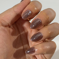 30 pièces de faux ongles en PMMA, ongles à coller, ongles personnalisés à coller, ensemble de faux ongles, faux ongles écologiques, faux ongles chromés à coller