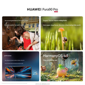 Nouveau smartphone <span class=keywords><strong>Huawei</strong></span> Pura <span class=keywords><strong>90</strong></span> Pro 5G original 2026, HarmonyOS 6.1, Kirin 9030S |   Écran OLED 6,6 pouces 120 Hz |   6000mAh 66W |   Double - Product Image 6