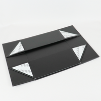 Couronne gagner plaine noir Kraft ondulé boîtes en carton d'expédition pliant Mailer cadeau et beauté maquillage Pack boîtes en papier avec gaufrage