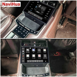 หน้าจอแสดงผลดิจิตอล NaviHua สำหรับรถยนต์ พร้อมแผงควบคุมแอร์ สำหรับอัพเกรดแอร์หลังรถยนต์ Porsche Panamera - Product Image 4