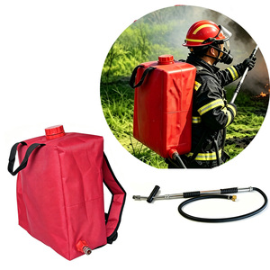 Kit <span class=keywords><strong>de</strong></span> sécurité d'urgence pour incendies forestiers, sac à dos 20L, réservoir d'eau pliable en PVC Oxford avec bretelles et <span class=keywords><strong>buse</strong></span> <span class=keywords><strong>de</strong></span> pulvérisation pour voiture et camping-car - Product Image 2