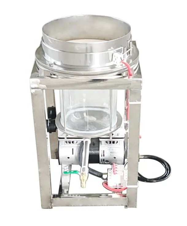 Pequeña de aceite de cocina de filtración al vacío de la máquina de filtro de aceite