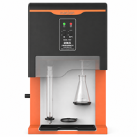 Unité de distillation Kjeldahl semi-automatique KDN-19Y à économie d'eau pour le test de la teneur en azote et en protéines