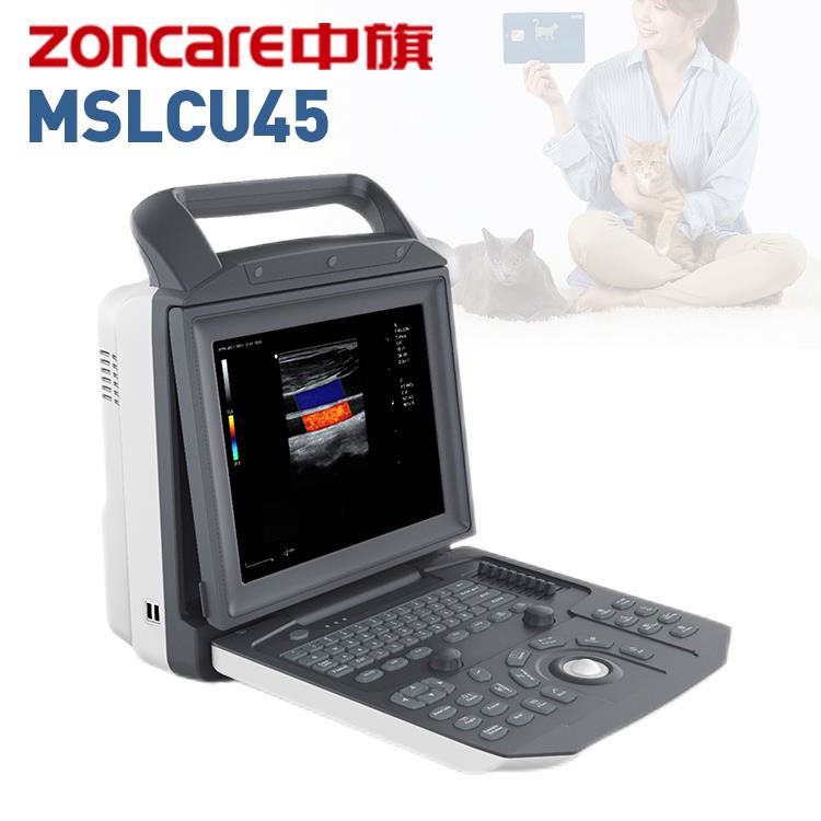 Zoncare-Equipo Médico ultrasónico M5, dispositivo Digital completo de ultrasonido veterinario B/M/ B/M, Doppler a Color