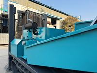 Foreuse rotative sur chenilles à double usage, alimentée au diesel, avec moteur Quanchai, profondeur de forage maximale de 260 m, eau et air compris