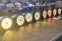 Éclairage de scène professionnel à LED 24x10W 4-en-1 RGBW, projecteur PAR LED pour la décoration de scène, éclairage PAR LED pour lavage de scène et faisceau